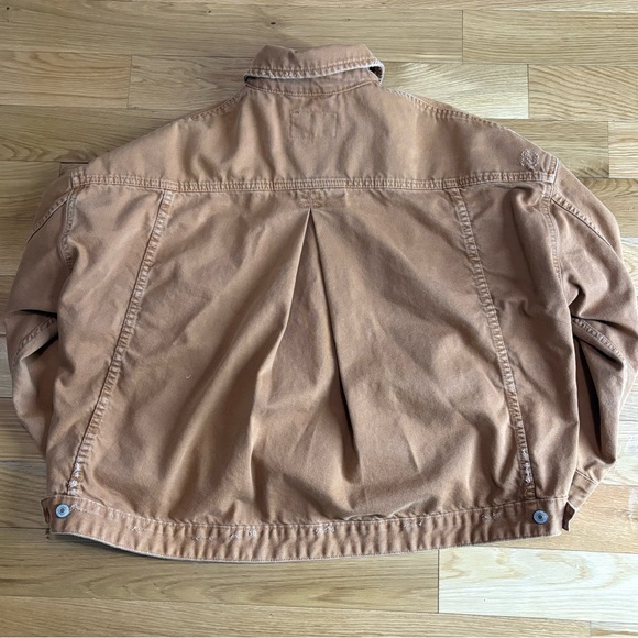 We The Free (Free People) Light Brown Denim Jacket - Picture 2 of 4